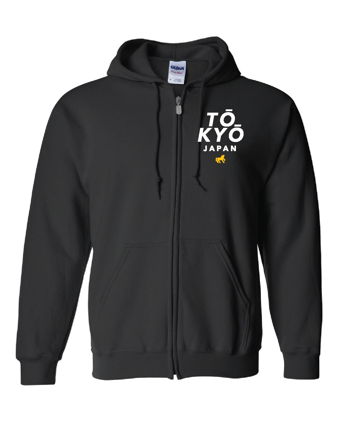 Tokyo Japan Full-Zip Hoodie