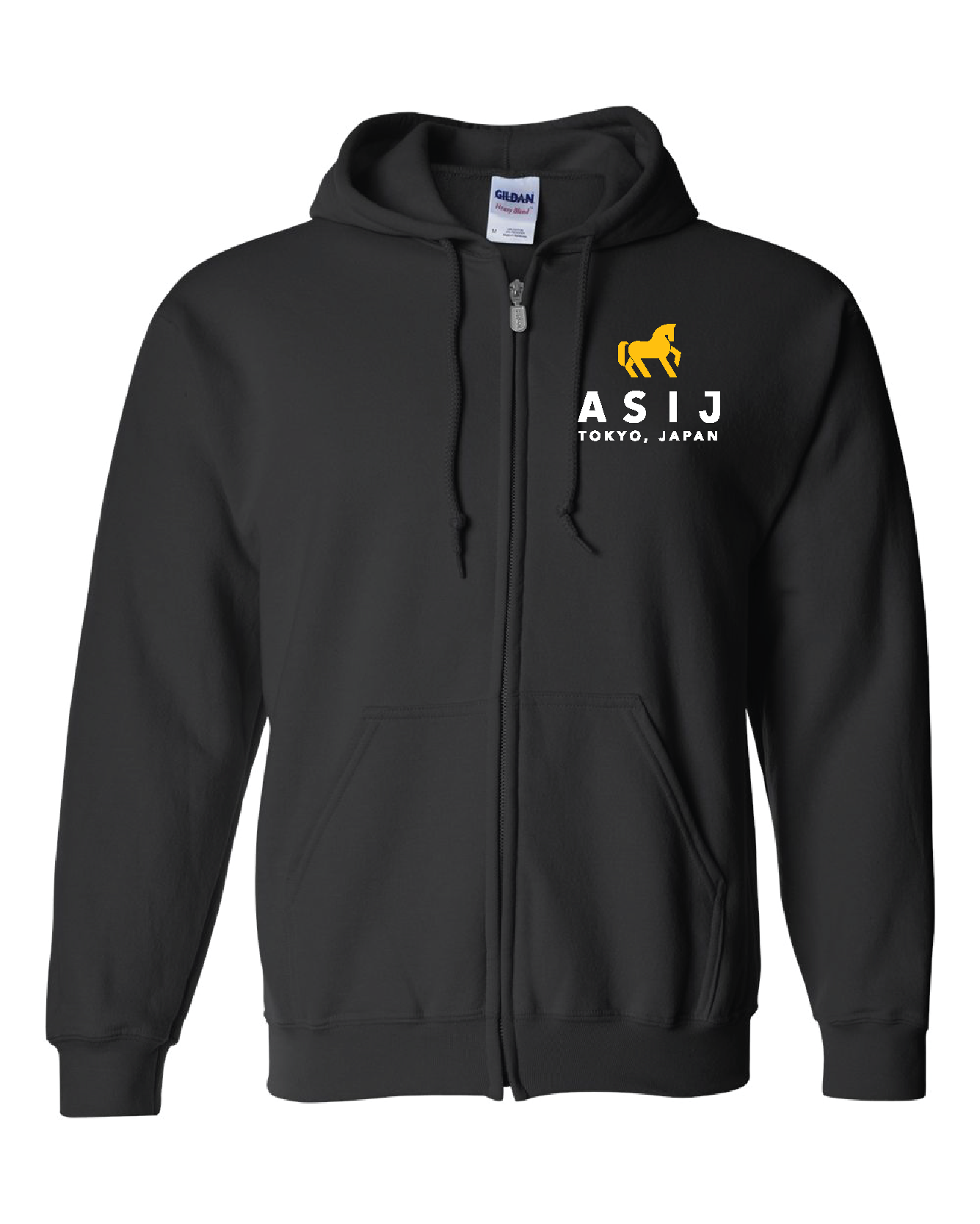 ASIJ Full-Zip Hoodie