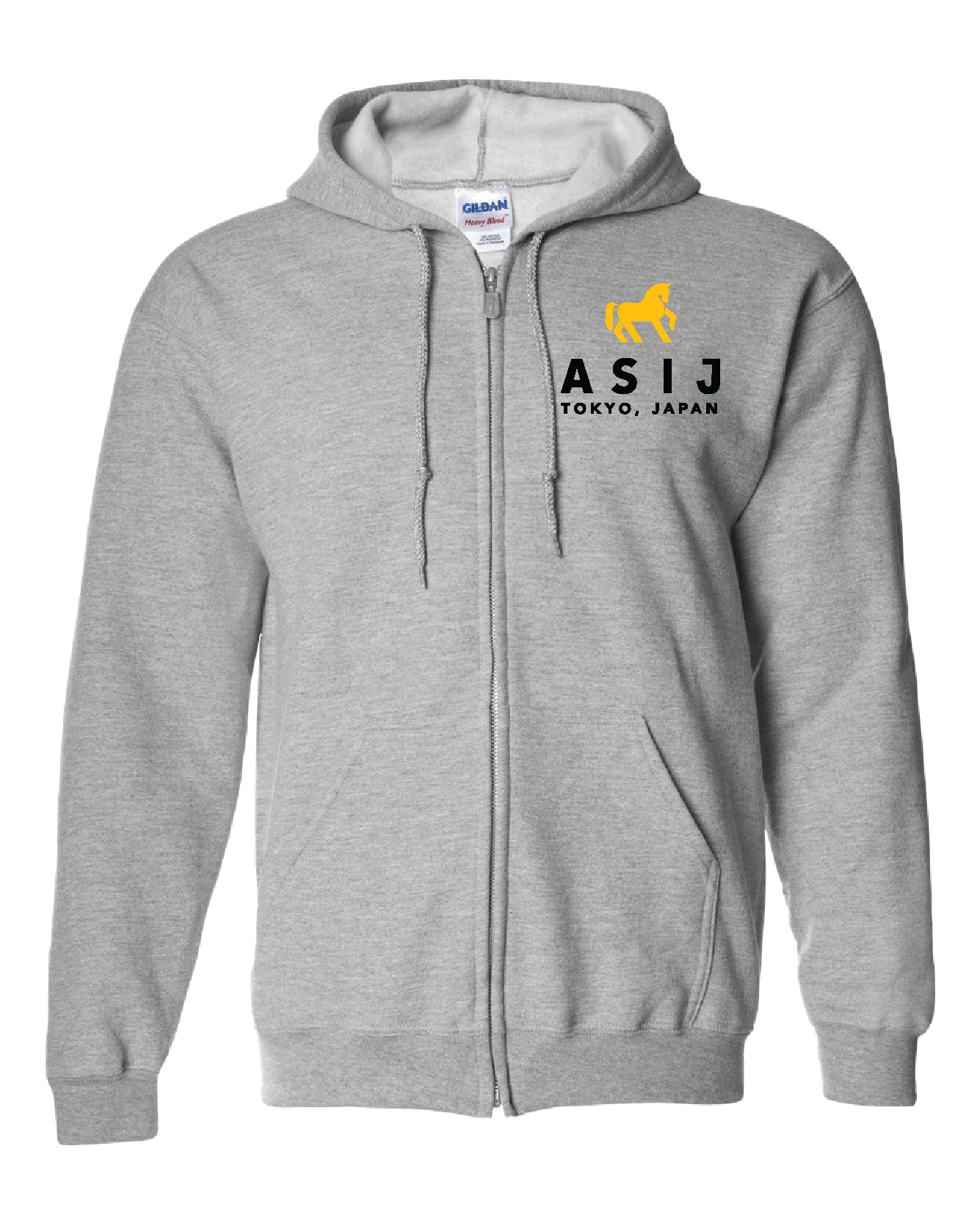 ASIJ Full-Zip Hoodie