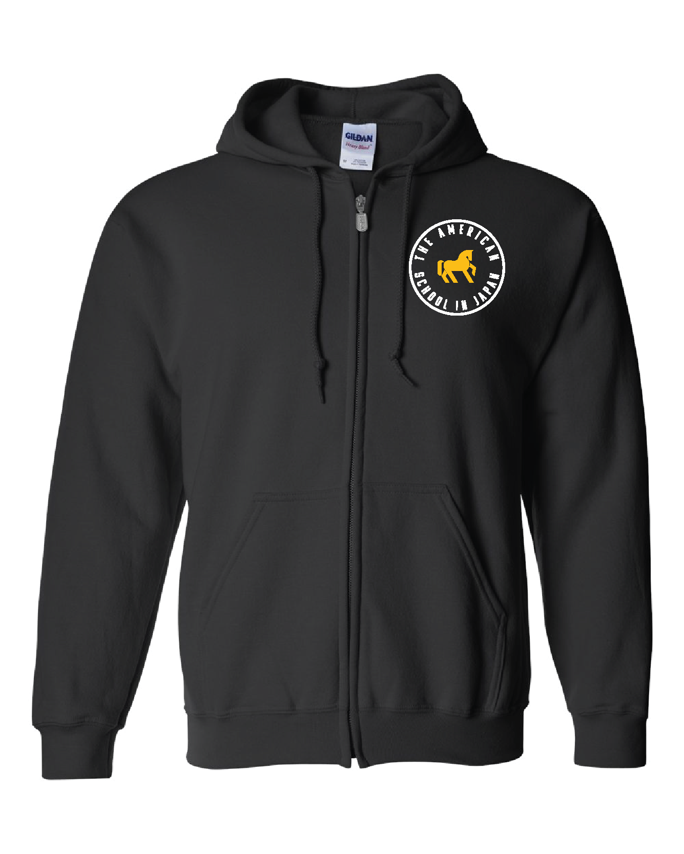 ASIJ Badge Full-Zip Hoodie
