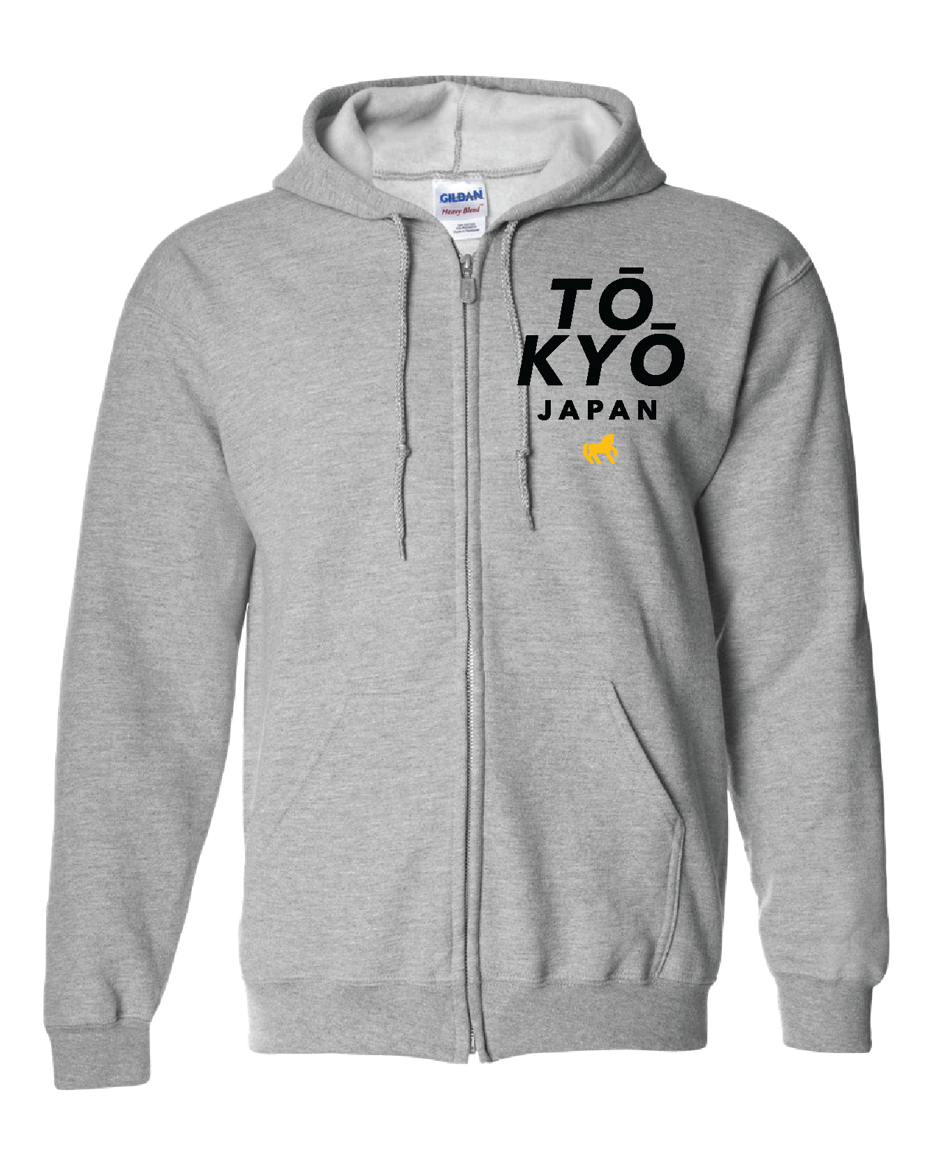 Tokyo Japan Full-Zip Hoodie