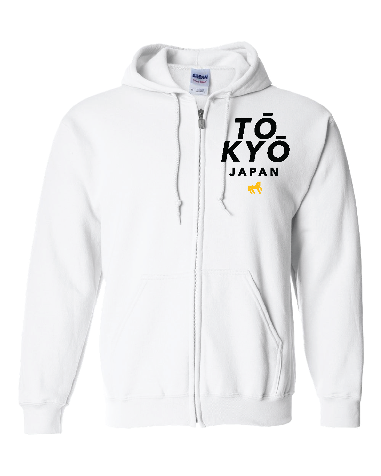 Tokyo Japan Full-Zip Hoodie