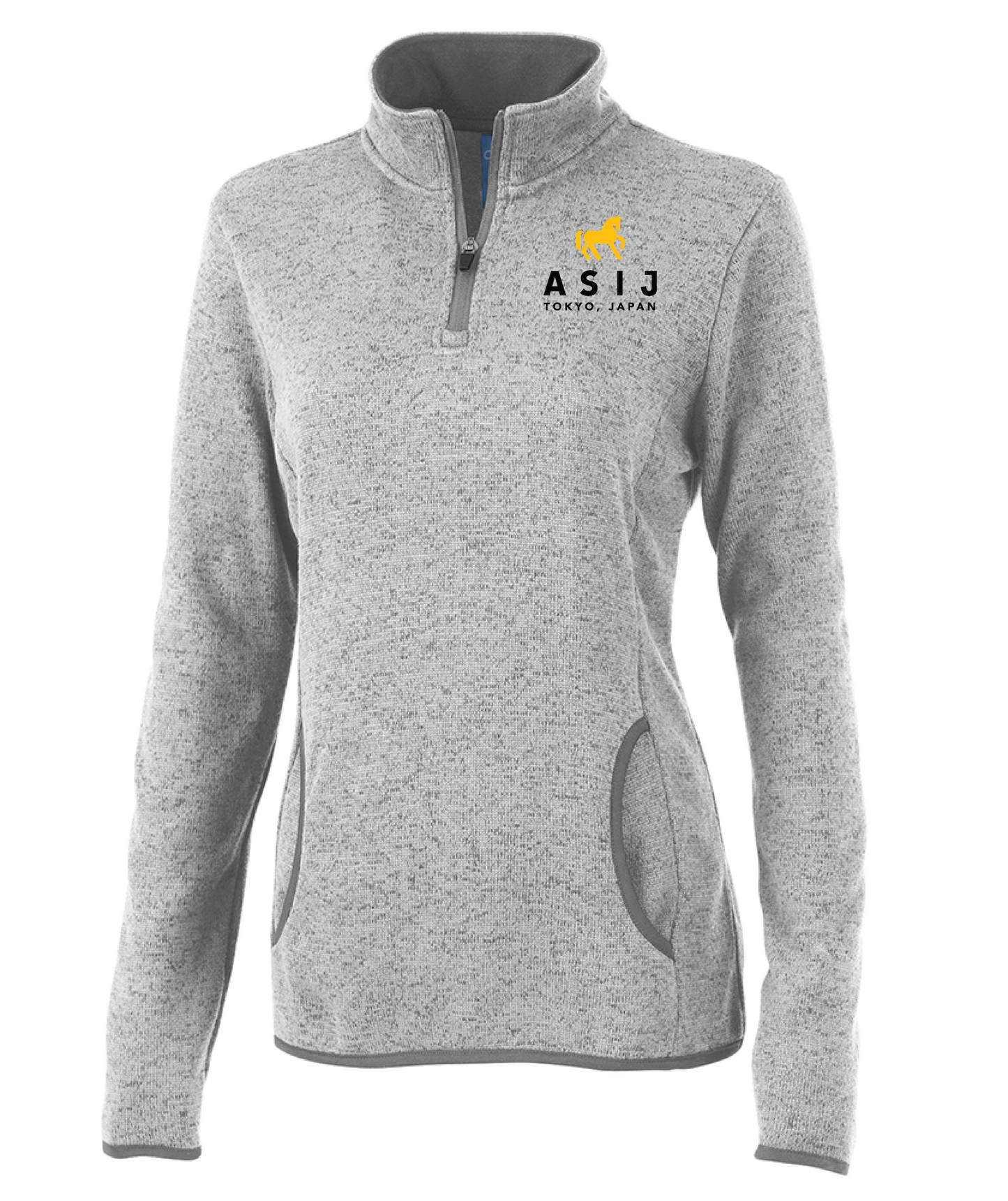 Heathered Fleece Pullover