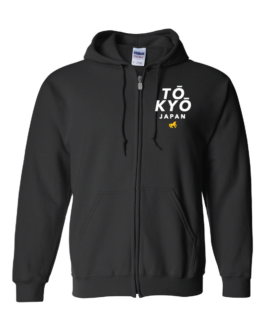 Tokyo Japan Full-Zip Hoodie