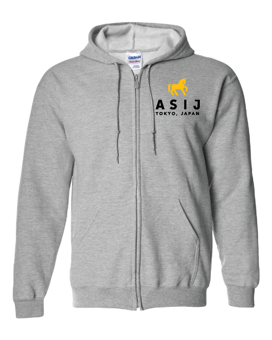 ASIJ Full-Zip Hoodie