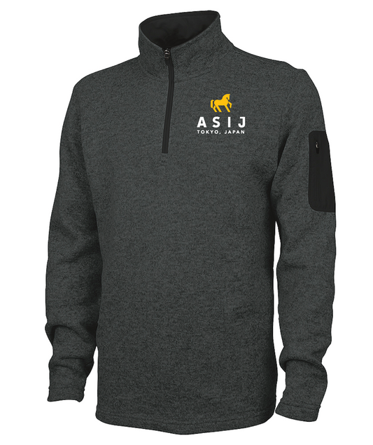 Heathered Fleece Pullover